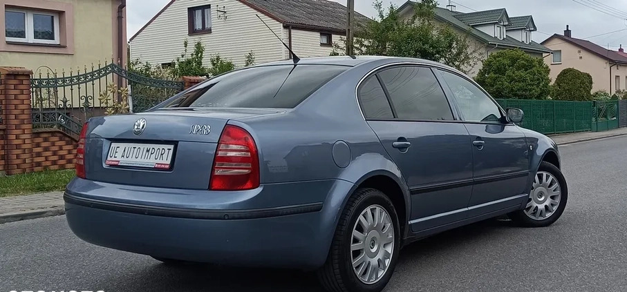 Skoda Superb cena 16900 przebieg: 163000, rok produkcji 2005 z Kalisz Pomorski małe 326